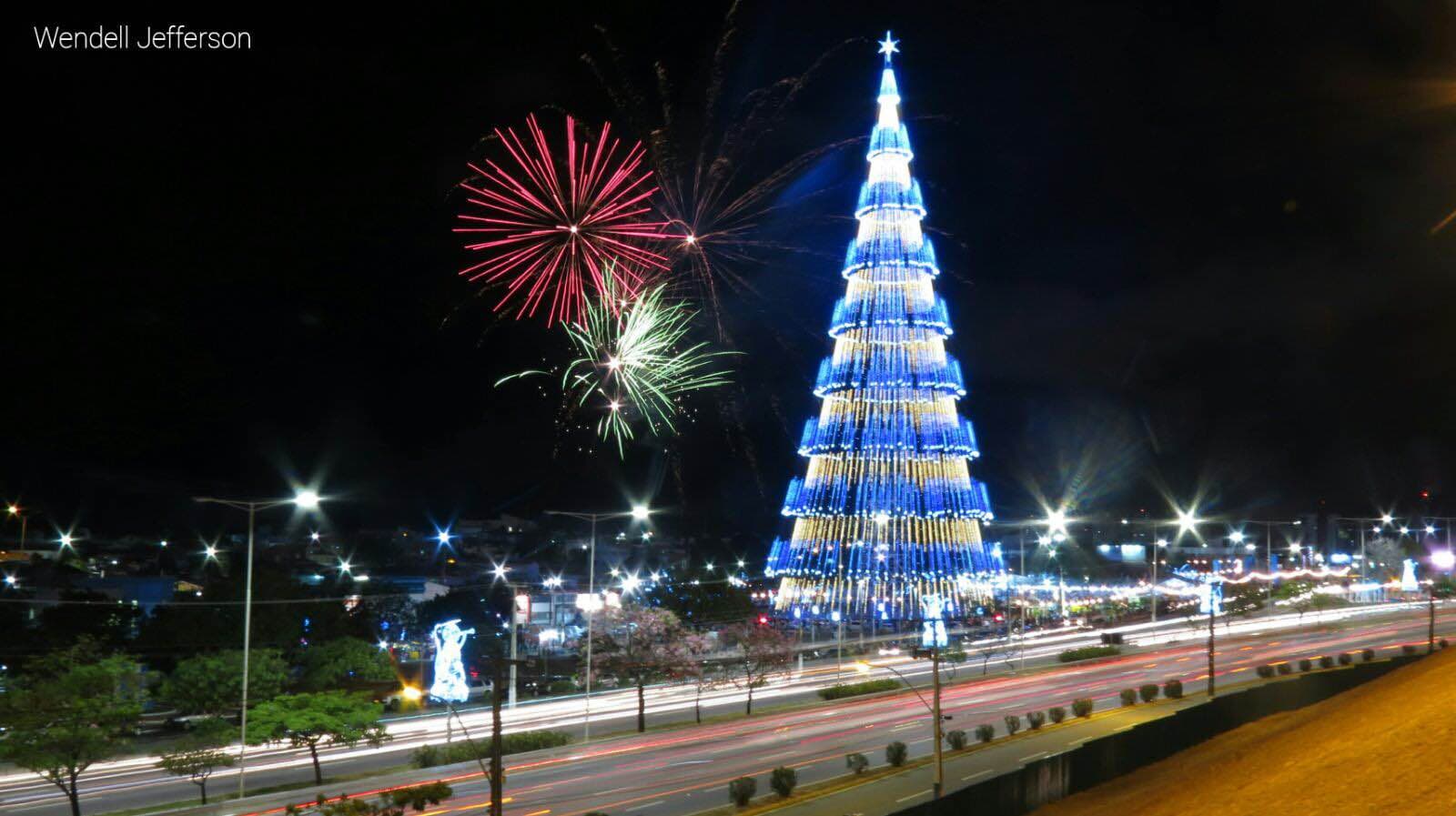 [FOTO] Símbolo do Natal em Natal, Árvore de Mirassol é acessa