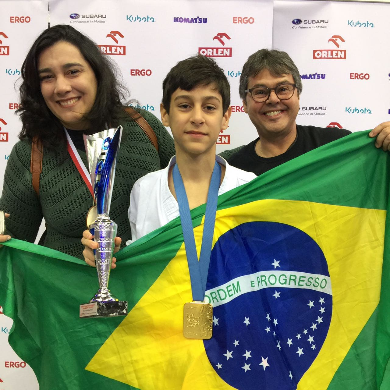 Jovem potiguar é campeão no Kata Individual no Mundial de Karatê