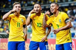 Brasil x Peru: Coutinho e Jesus podem destronar Neymar da artilharia do ano