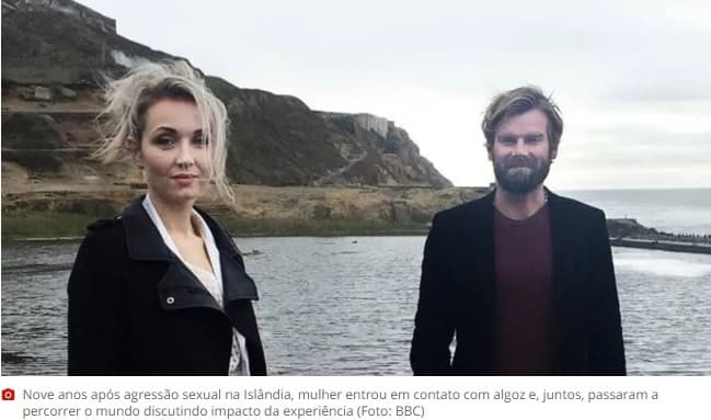 FOTOS: Mulher procura o seu estuprador e escreve livro junto com ele