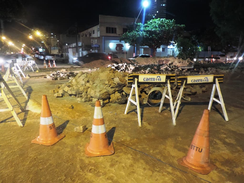 Caern conclui obras na avenida  Afonso Pena e na Zona Norte