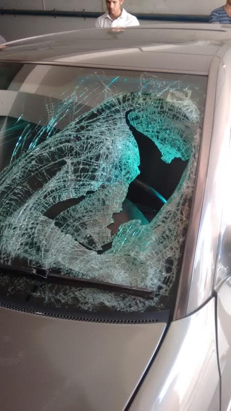 FOTOS: Acidente na área de caminhada na Alexandrino de Alencar causa revolta