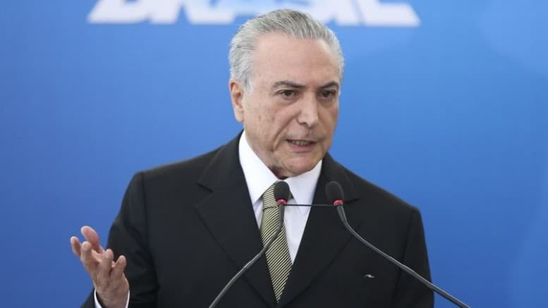 Michel Temer diz que pretende retomar cerca de 1.100 obras paralisadas