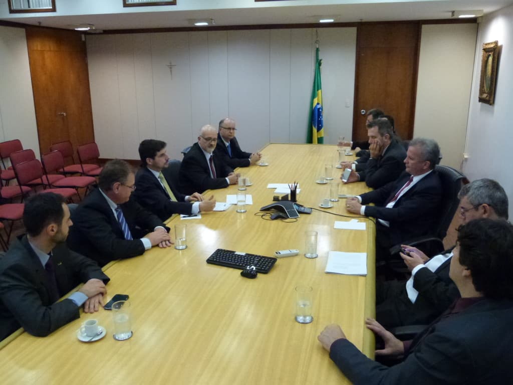 Empresário potiguar Erich Rodrigues se reúne com o ministro das Comunicações