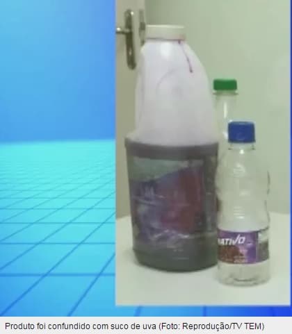 SP: Avó confunde produto de limpeza com suco, dá à neta e bebê morre