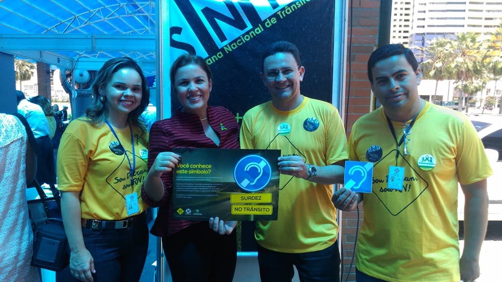Detran/RN lança campanha para divulgar o Símbolo Internacional de Surdez