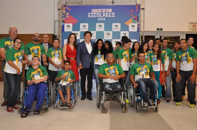 1º VEZ NO RN: Paralimpíadas Escolares são abertas em Natal