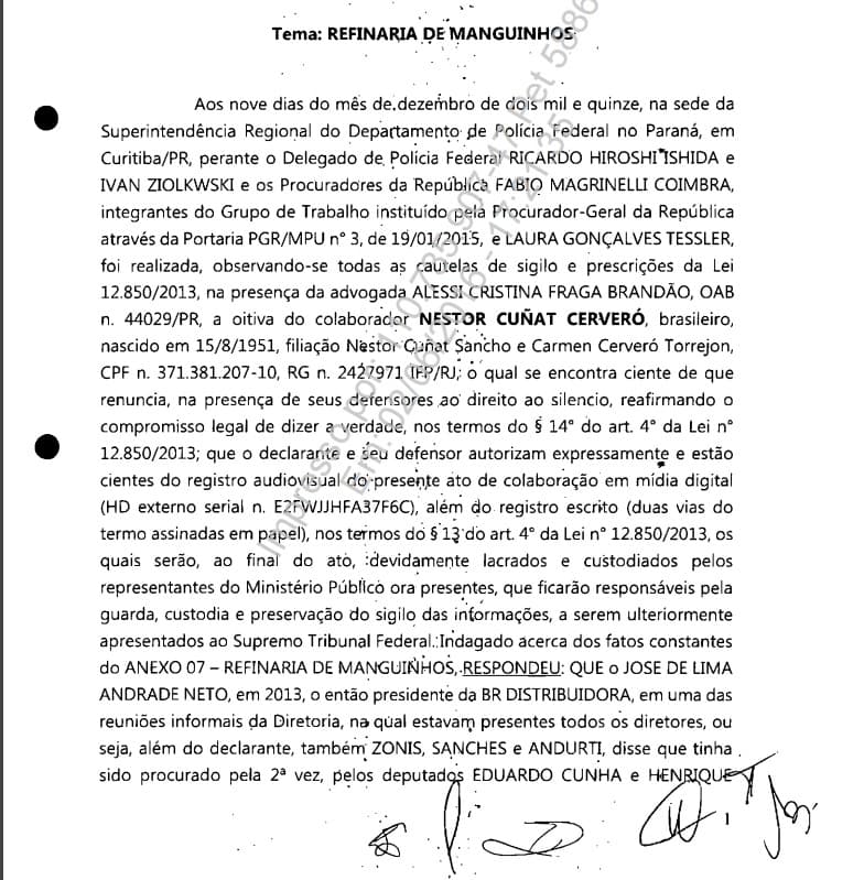 Site destaca que Ministro Henrique Alves "receberia propina por venda de refinaria para Petrobras"