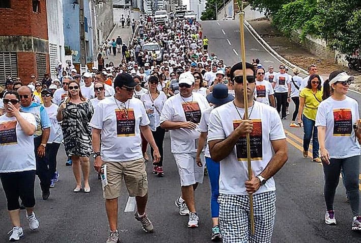 Peregrinação das 7 Igrejas neste domingo prepara fiéis para a Semana Santa em Natal