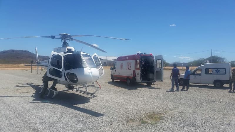 Potiguar 01 realiza transporte aeromédico de paciente de Currais Novos para Natal