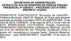 Prefeitura de Caicó gastará R$ 24 mil em picolés e sorvetes