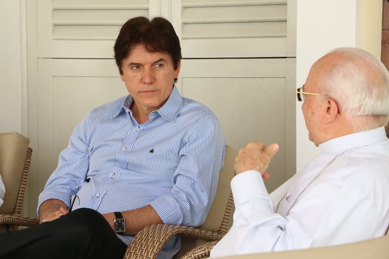 Em reunião com Arcebispo, Governador confirma apoio à celebração aos mártires de Cunhaú e Uruaçu