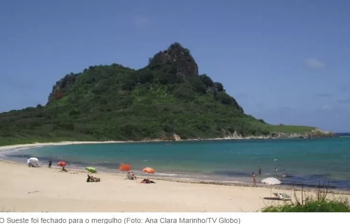 Tubarão deixa turista sem mão em Fernando de Noronha