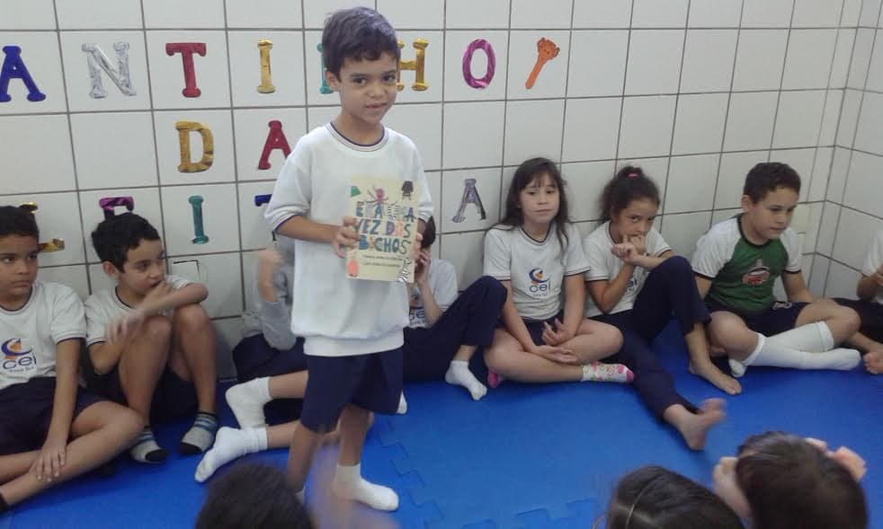 Alunos do CEI Zona Sul lançam o livro infantil “Era uma vez dos Bichos”