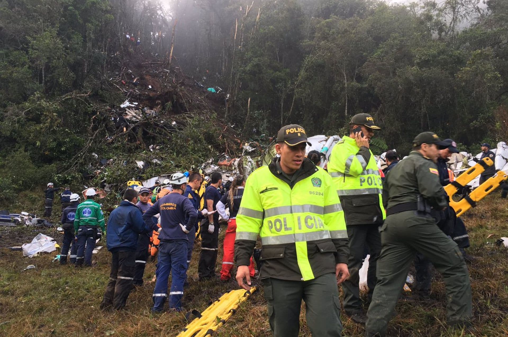 Colômbia contesta conclusão de investigação da Bolívia sobre LaMia