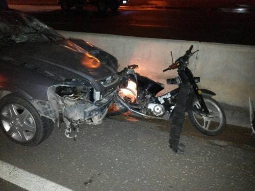 Acidente envolvendo carro e moto na BR-304 mata um e deixa outro em estado grave