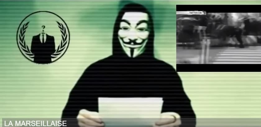 VÍDEO: Grupo de hackers Anonymous "declara guerra" ao Estado Islâmico, e diz: ‘vamos achá-los'