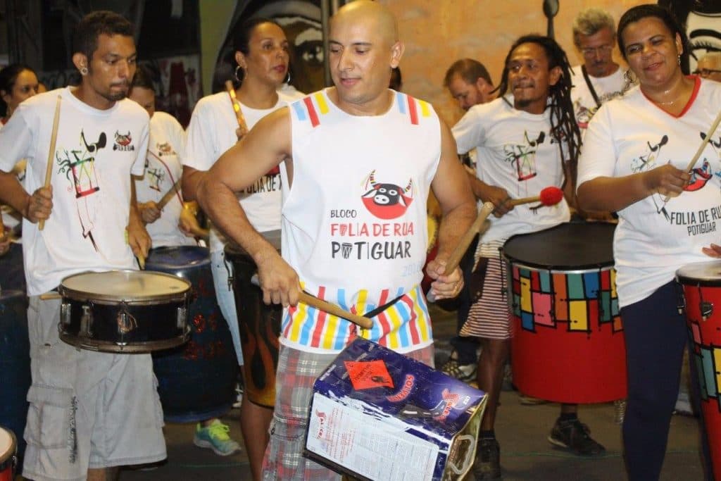 Bloco Folia de Rua Potiguar sai às ruas nesta quinta-feira; veja programação