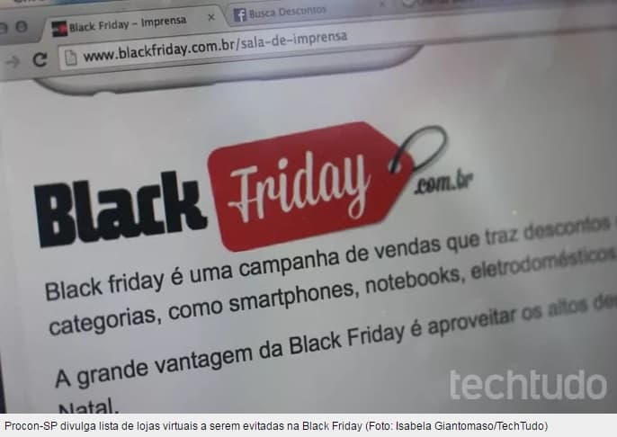 Procon revela 500 sites para você ficar longe na Black Friday 2016