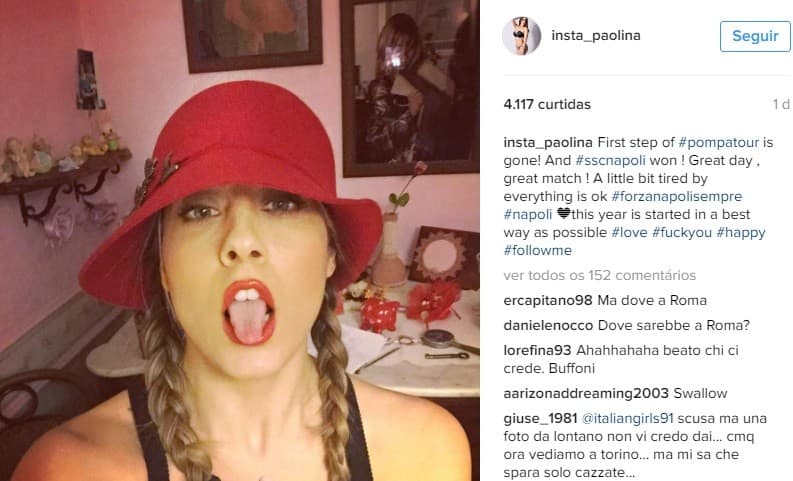 FOTOS: Atriz que prometeu sexo a eleitores começa a cumprir a palavra