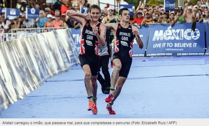 SENSACIONAL - (ABRIU MÃO DE TÍTULO MUNDIAL): ‘Ele preferiu me salvar a ganhar', diz irmão carregado em corrida