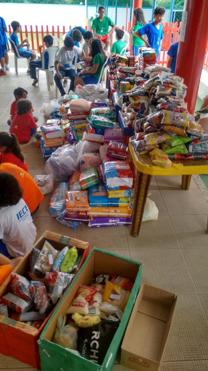 Hospital Varela Santiago receberá doação de alimentos de alunos da Casa Escola