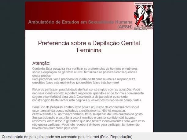 USP pesquisa preferência de homens e mulheres sobre depilação feminina
