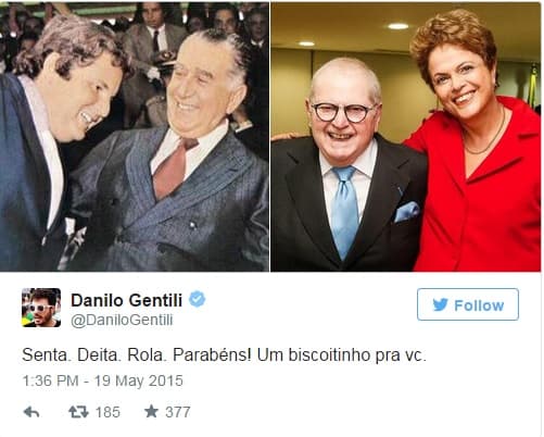 Danilo Gentili critica Jô Soares por encontro com Dilma: ‘Senta, deita e rola'