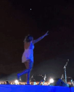 Bell Marques é derrubado por segurança e fã em show em Maceió