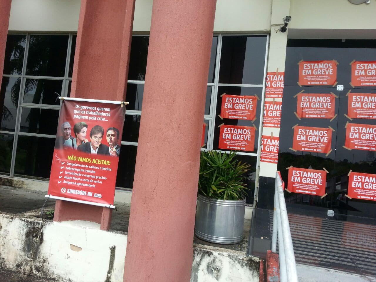 FOTOS: Como amanheceu a governadoria do estado