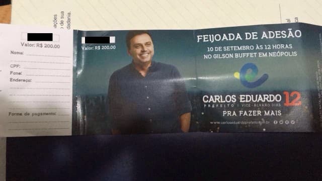 Ocupantes de cargos da Prefeitura são obrigados a participarem de feijoada de adesão, destaca site
