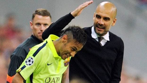 Guardiola disse que ganharia a Copa do Mundo com Neymar