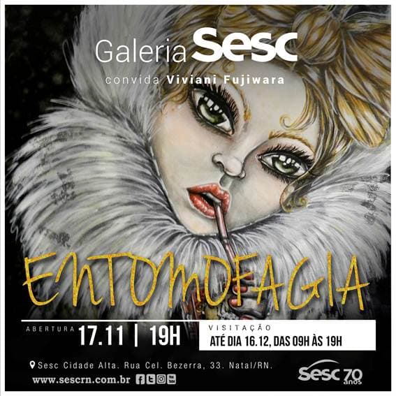 Exposição da Galeria Sesc encerra no próximo dia 16