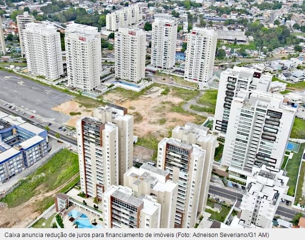 Caixa anuncia redução de juros para financiamento imobiliário