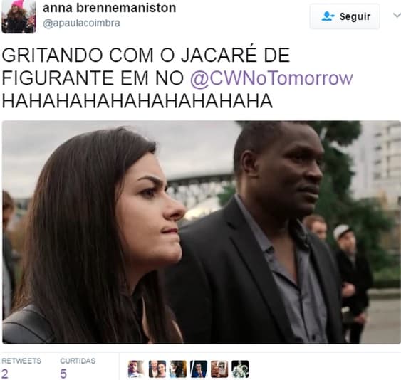 FOTO: "Jacaré", ex-É o Tchan, virou figurante em seriado americano
