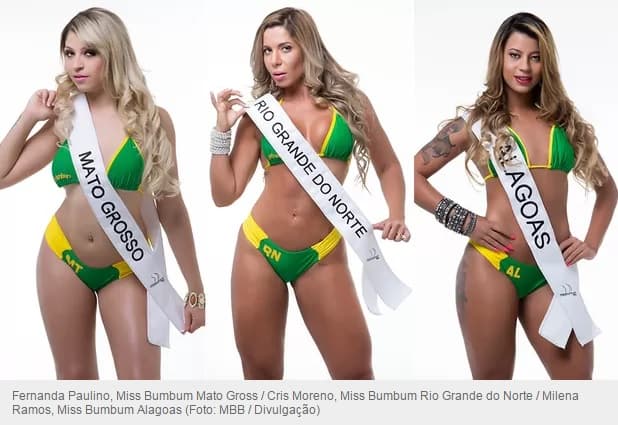 FOTOS: conheça todas as candidatas ao título do Miss Bumbum Brasil 2015