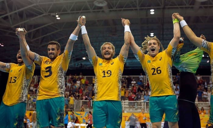 Brasil consegue classificação inédita para finais do handebol masculino