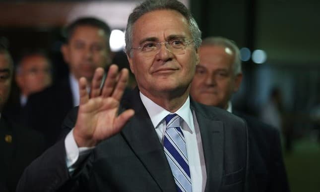 Renan chama projeto de terceirização de “boia fria.com” e lidera racha no PMDB
