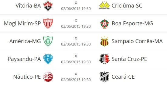 Série B tem rodada completa nesta terça; veja duelos e classificação