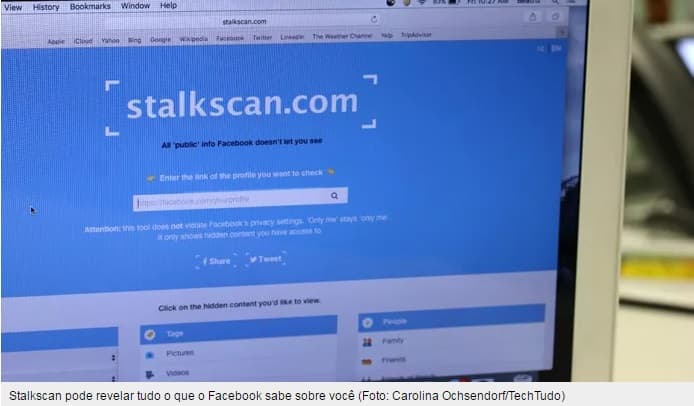 Site mostra tudo que o Facebook sabe sobre você; confira