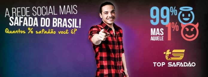 Nova rede social brasileira revela seu nível de safadeza