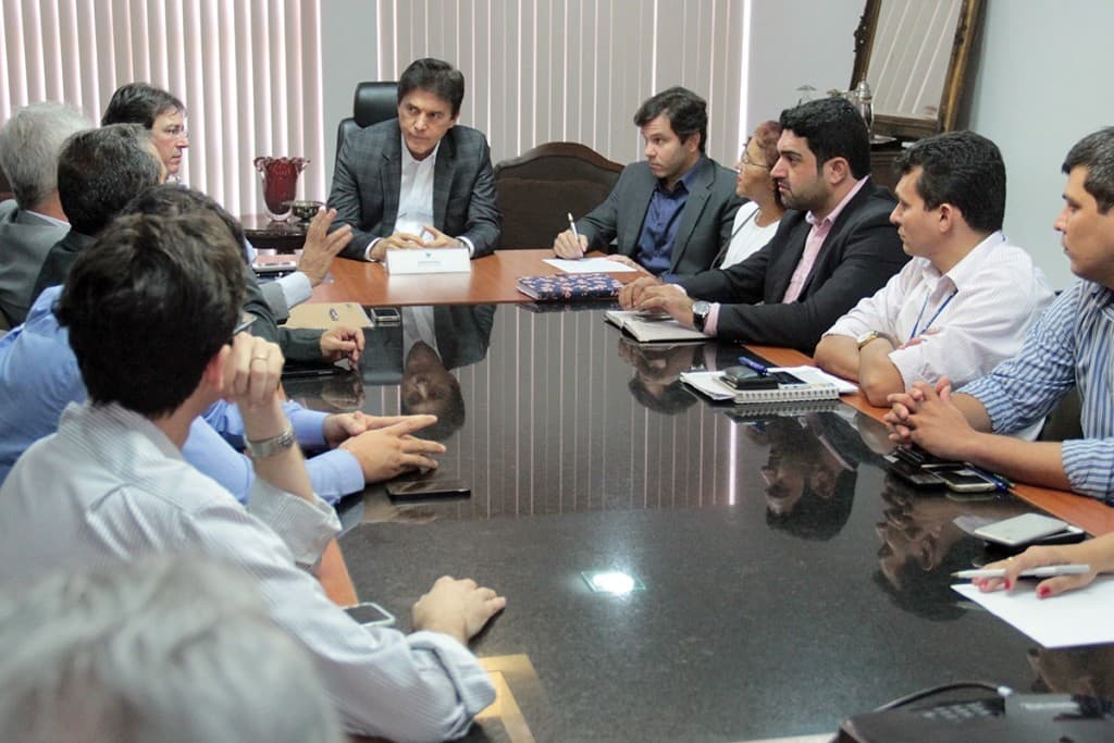Governador se reúne com Caern e empresas das obras de Saneamento de Natal