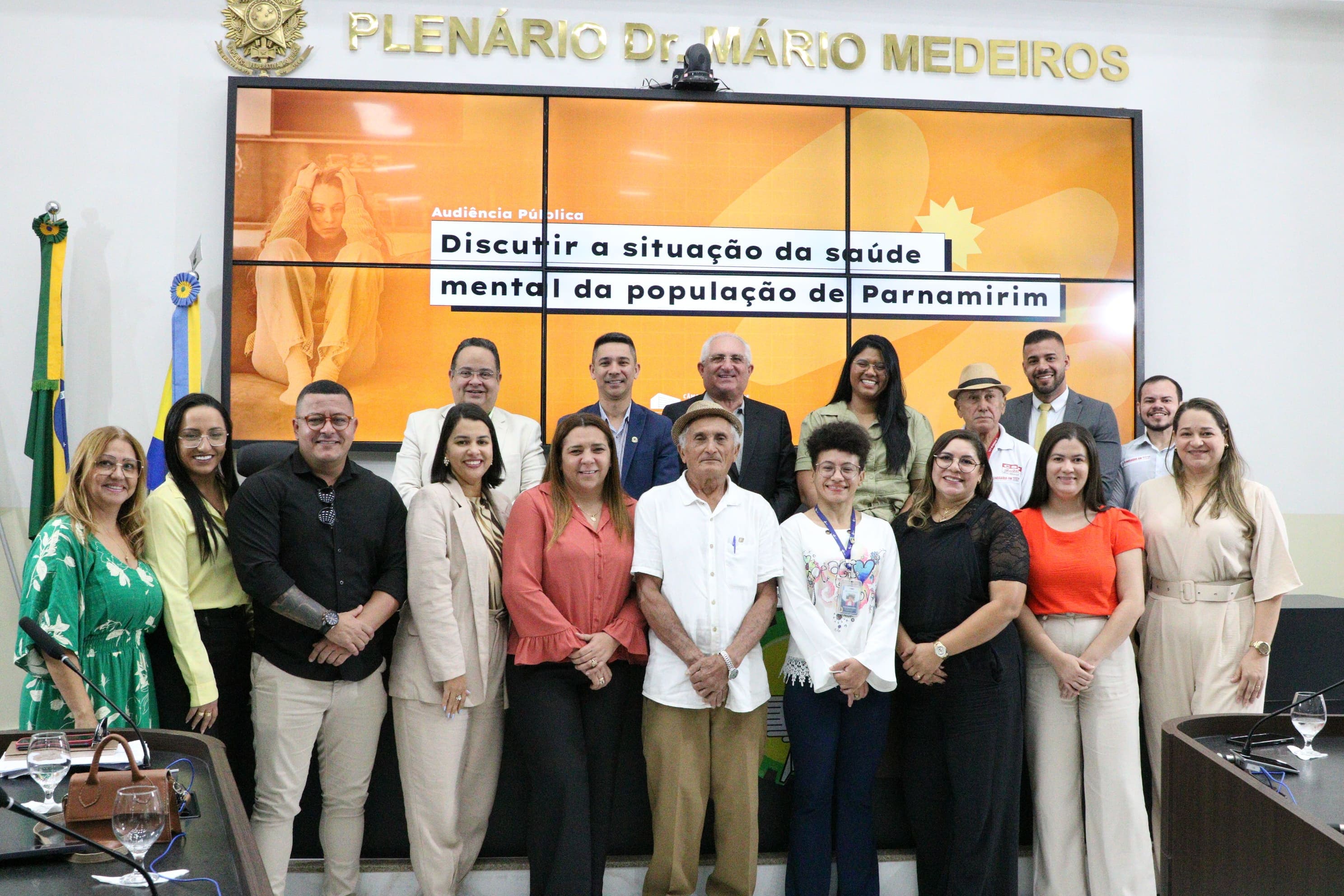 Saúde mental foi tema de audiência pública na Câmara de Parnamirim