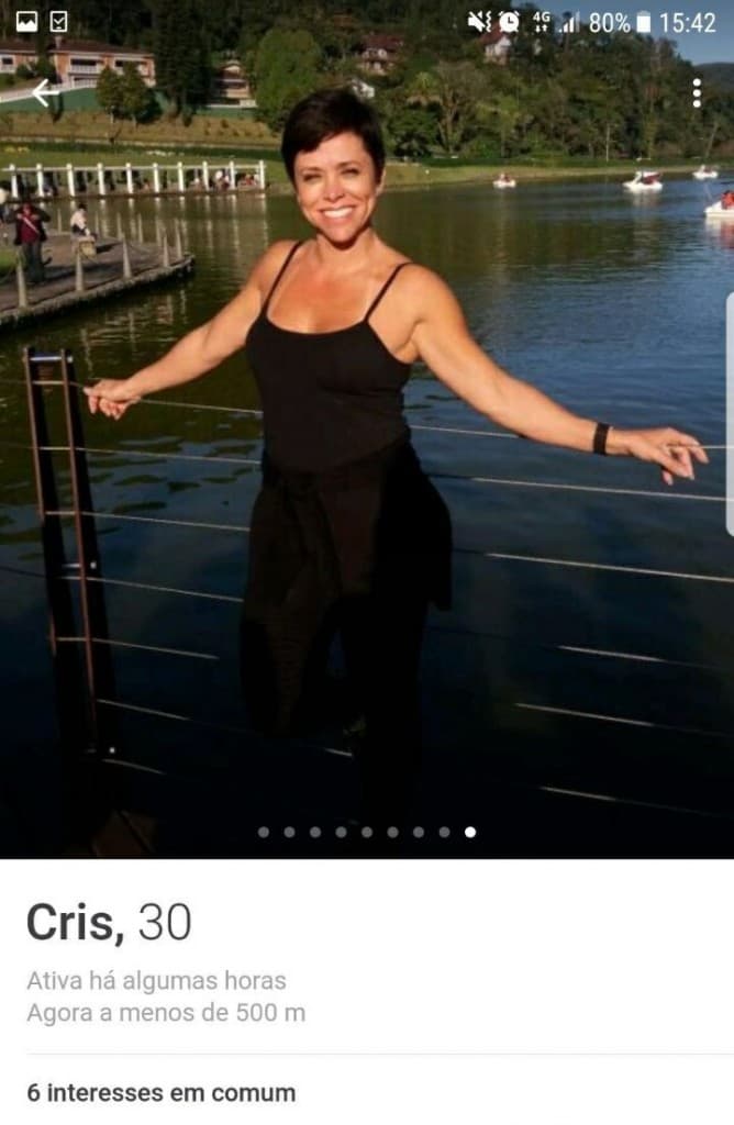 "Ministra" Cristiane Brasil, 43 anos, diz ter 30 em App de paquera