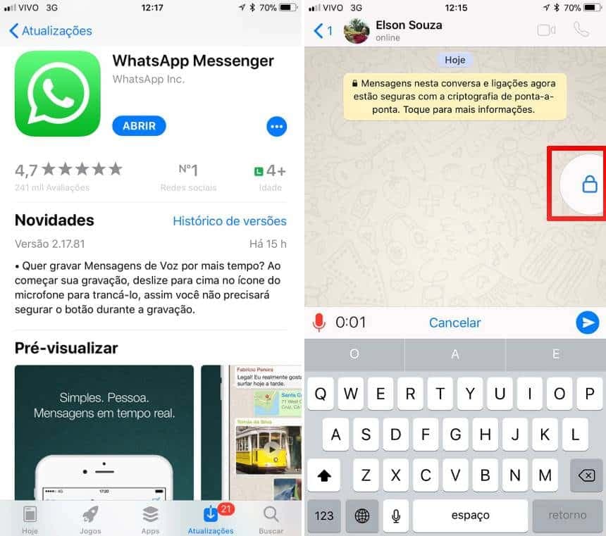 WhatsApp libera novo jeito de gravar áudio; veja