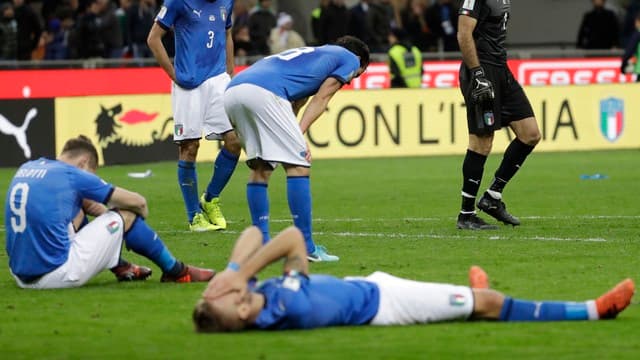 Faltou futebol: Itália pressiona, mas para na Suécia e está fora da Copa