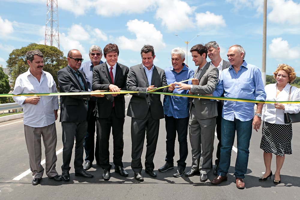 FOTOS: Governador participa da liberação do segundo viaduto na BR-101, em Parnamirim