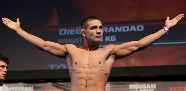 Diego Brandão é demitido do UFC após ser detido por briga em casa de strip
