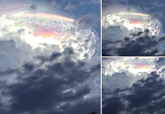 FOTOS: Luzes entre nuvens, na Costa Rica, foram confundidas com apocalipse e deixou multidão apavorada
