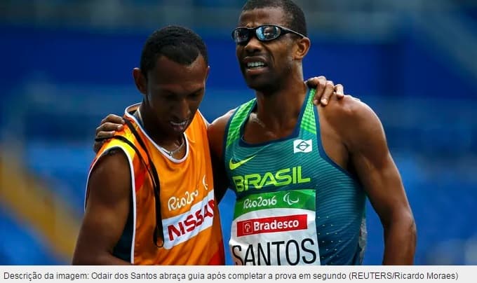 Jogos Paralímpicos do Rio: Odair Santos é prata nos 5.000m T11, e abre contagem para o Brasil
